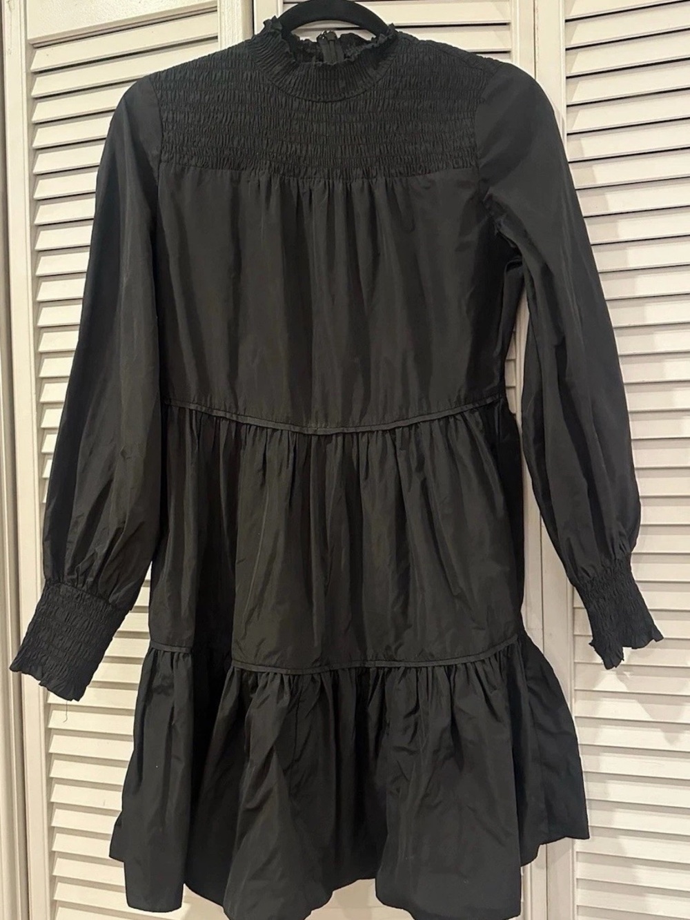 NWOT Veronica Beard Vigore Dress Black Size 4
